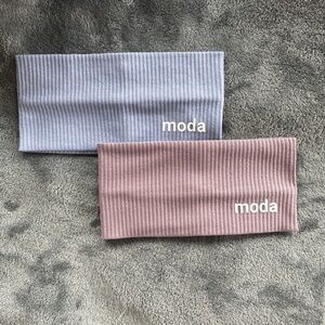 Moda Ribbed Headbands in purple shades